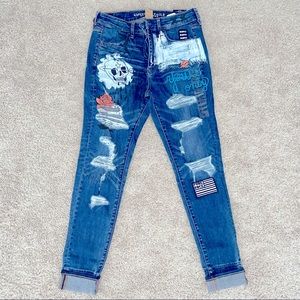 Women’s high-rise jegging by AEO